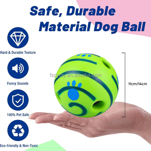 Balle couineuse <span class=keywords><strong>pour</strong></span> <span class=keywords><strong>chien</strong></span> en plastique, <span class=keywords><strong>jouet</strong></span> interactif sonore <span class=keywords><strong>pour</strong></span> animaux de compagnie, <span class=keywords><strong>pour</strong></span> la mastication et l'entraînement dentaire, sans piles - Product Image 5