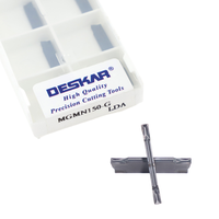 Outil de tournage personnalisable pour inserts de lame en carbure pour rainurage extérieur DESKAR MGMN150-G LDA