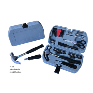 Ensemble d'outils à main pour la maison avec étui de rangement portable, kit d'outils de bricolage général, ensemble de matériel de bricolage essentiel pour la promotion et les cadeaux TK-39 Co - Product Image 1