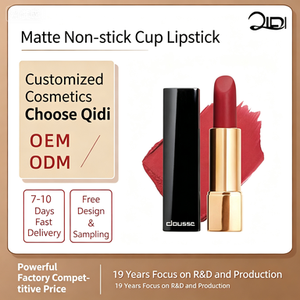 Rouge à lèvres personnalisé anti-adhésif, fini mat velours, OEM, marque privée, maquillage, origine Chine - Product Image 4