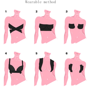 Cinta Adhesiva Impermeable para Levantar el Busto y Cubrir los Pezones, Cinta Adhesiva para el Busto, Sujetador Adhesivo para Vestidos de Noche - Product Image 4