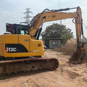 Excavadora Cat313c Usada de Alta Calidad, Buen Estado, Motor Japonés, Incluye Bomba, Motor, PLC, Maquinaria de Construcción de Segunda Mano - Product Image 1