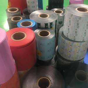 Sacs d'emballage de lingettes humides personnalisation de masse rouleau de film <span class=keywords><strong>masque</strong></span> facial biodégradable cosmétiques sac d'emballage automatique rouleau de film - Product Image 2