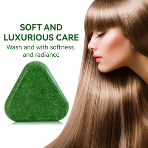 Champú de Hierba Usman para Fortalecer el Cabello Naturalmente, Jabón en Barra Revitalizante para el Cuero Cabelludo, Jabón para el Crecimiento del Cabello Sin Químicos - Product Image 4