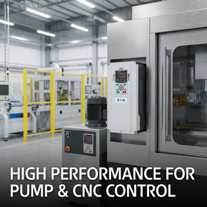 <strong>Eaton</strong> PowerXL DF1 DF1-34032NB-C20CS1 High Capacity <strong>Inverter</strong> 15kW to 132kW 3 Phase 380V AC Motor Speed Controller - Product Image 3