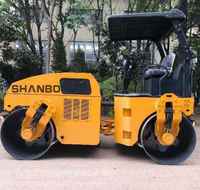 Compacteur vibrant diesel 26,5 kW le plus vendu, rouleau hydraulique de 3 tonnes pour projets routiers municipaux