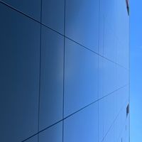 4mm Alucobond Silver Grey 1525*3050mm Panneaux composites en aluminium Panneau ACM PVDF/FEVE de haute qualité