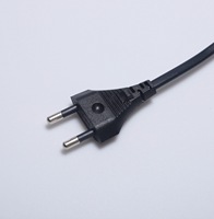 Cordon d'alimentation pour appareil électroménager avec fiche IEC 2 broches pour cuiseur à riz électrique - Offre Spéciale