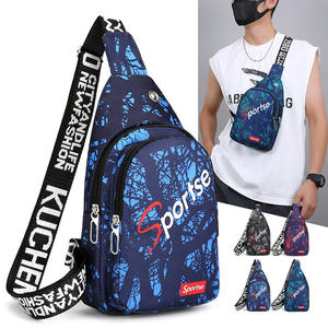 Sac bandoulière unisexe imperméable en nylon avec poche zippée pour les loisirs et les voyages Printemps 2025 - Product Image 3
