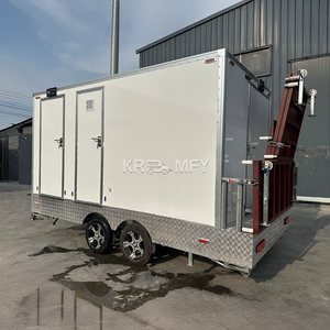 รถห้องน้ำเคลื่อนที่หรูหราสำหรับขาย ปี 2025 แบบพกพา รับผลิตแบบ OEM ODM - Product Image 1