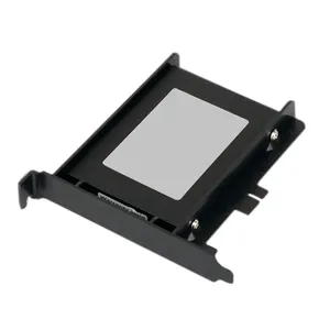 OEM PCI ranura 2,5 pulgadas HDD SSD Panel trasero soporte de montaje adaptador de disco duro bandeja Caddy