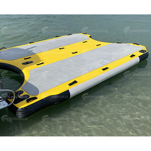 Trineo de rescate inflable hermético Dwf Air Tight de salida de fábrica de nuevo diseño trineo grande portátil con Eva antideslizante para barco - Product Image 4