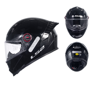 Casco de Motocicleta para Carreras LS2 FF300 para Hombre y Mujer Nuevo Material ABS Abatible con Gran Alerón Trasero para Toda Temporada Cierre Rápido Antivaho - Product Image 4