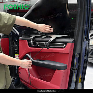 Foshio Set alat pembungkus mobil kustom, alat bantu pemasangan bungkus jendela warna Pro Loader - Product Image 5