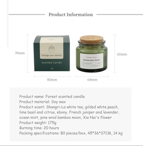 Bán buôn sản phẩm mới sáng tạo sáp đậu nành nến thơm cho trang trí nội thất sang trọng nhãn hiệu riêng chai thủy tinh nến thơm - Product Image 5