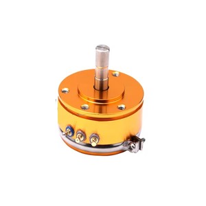 Sentop wdd35d4 1k/2K/5k/10k dẫn điện nhựa chiết 19mm góc trục ngắn cảm biến dịch chuyển WDD35D-4 tuyến tính 0.1% - Product Image 2