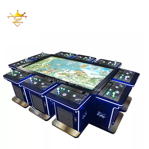 ตู้เกมยิงปลาแบบอาร์เคด<span class=keywords><strong>ยอด</strong></span><span class=keywords><strong>นิยม</strong></span>ของสหรัฐอเมริกา 8 ผู้เล่น 10 ผู้เล่น พร้อมตัวรับธนบัตร - Product Image 2