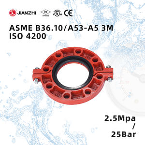 ג 'ianzhi חרטום 330 מ "מ duct flange captors grovove סוגים ברזל רקיע ו-o מפסיד - Product Image 1