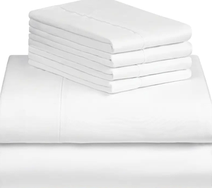 Juegos de sábanas de algodón egipcio Premium 1000 de 100% hilos, juego de cama de bolsillo profundo de 4 piezas, ropa de cama estándar de Hotel sólido - Product Image 6