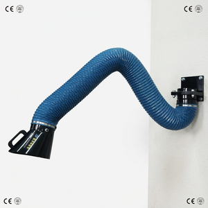 5m-Ventes directes d'usine Nouveau capot d'aspiration de bras de dépoussiérage industriel avec bras d'échappement soudé et bras d'échappement de fumée flexible - Product Image 1