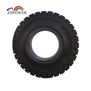 Pneu plein Topower 14.00-20 à structure diagonale pour chargeuses industrielles, engins de construction, quais portuaires et véhicules de transport lourd - Product Image 2