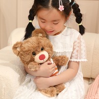 Ours en peluche de Noël IA avec module d'interaction vocale, compagnon émotionnel interactif intelligent, poupée d'éveil, transfrontalier
