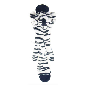 Realistic Squeaky Sound <b>Plush</b> Pet Toy BB-Call Tiger/Zebra/Giraffe Design No Stuffing for Dogs and <b>Cats</b> Cartoon Style - Product Image 6