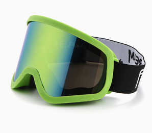 Venta al por Mayor a Bajo Precio de Gafas de Esquí Unisex con Lentes de PC y Bandas Elásticas Ajustables para Evitar la Ceguera por Nieve - Product Image 1