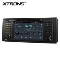 Lecteur multimédia automobile Android 16 XTRONS 7 pouces CD/DVD pour BMW Série 5 E39/M5 4+64 Go AKM DSP CarPlay Android Auto Amplificateur RDS
