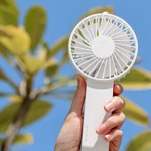 battery charging mini fan desk stand cooling USB portable electric hand held rechargeable mini fans