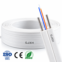 Kabel Serat Optik Indoor UKCC GJXH untuk FTTH, Akses Rumah, Perkabelan Gedung, dan Jaringan Telekomunikasi