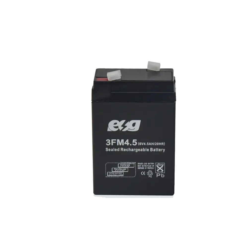 ESG Rechargeable Lead Acid Battery 12v 7ah 12ah 17ah 38ah Electric Storage Battery for Solar System