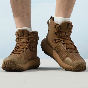 DF22 Men Mid-top Summer Desert <b>Hiking</b> <b>Boots</b> Breathable Non-slip Wear-resistant Outdoor Trekking Shoes Wholesale - Product Image 4