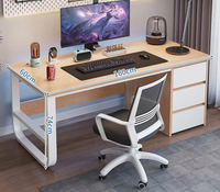 Mobilier de maison bureau de jeu d'ordinateur table d'ordinateur Gamer de haute qualité vente chaude