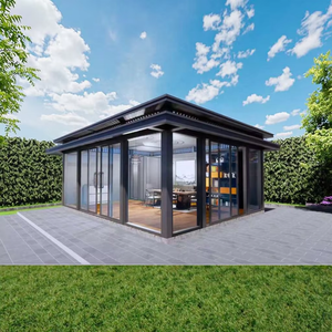 Luxe Moderne Extérieur En Aluminium Pergola LED Étanche Volet Toit Poudre Enduit Rétractable PVC Arche Abri De <span class=keywords><strong>Jardin</strong></span> Moderne - Product Image 1