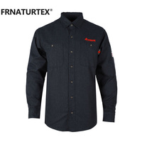 Chemises de travail FRC personnalisées en gros, vêtements de sécurité ignifuges, chemise de travail industrielle pour mécaniciens