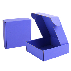 Boîte en carton ondulé pliable avec logo personnalisé, échantillon gratuit, emballage couleur avec impression personnalisée, boîte en carton d'expédition - Product Image 3