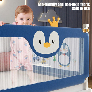 An toàn bé playpen giường bảo vệ bảo vệ trẻ em trẻ sơ sinh trẻ em giường cũi rào cản bé giường đường sắt - Product Image 2