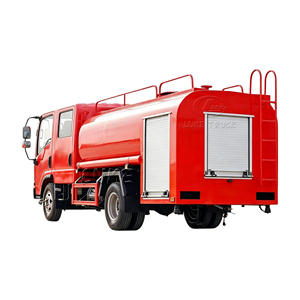 Reliable Low Fuel Consumption FAW Double <b>Row</b> 3 Ton Fire Service <b>Water</b> Tanker Sprinkler - Product Image 1