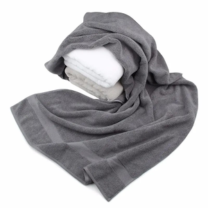 Serviettes de bain absorbantes confortables et douces 100% coton pour adultes Technique tissée à séchage rapide Couleur unie pour l'utilisation de la <span class=keywords><strong>piscine</strong></span> de spa à domicile - Product Image 3