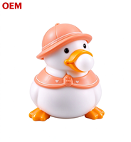 Jouet anti-stress sensoriel en forme de canard mignon et original, en TPR/PVC/PTE, pour enfants, couleur personnalisable disponible