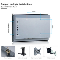 Écran tactile capacitif de 10 pouces 1280 x 800, écran LCD industriel avec HD-MI VGA USB