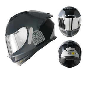 <span class=keywords><strong>Casque</strong></span> de <span class=keywords><strong>moto</strong></span> LS2 FF808 à double lentille, design racing intégral, anti-buée, universel quatre saisons, pour homme et femme. - Product Image 3