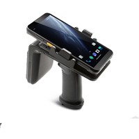 Lecteur RFID UHF portable robuste Chainway R7 avec clip pour téléphone ou fixation magnétique, scanner de codes-barres, connexion WIFI/BT
