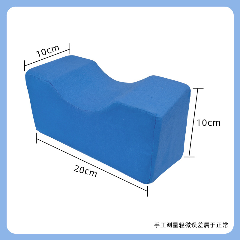 Ankle pad single groove blue