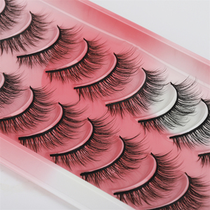 Lông Mi Sọc Toàn Bộ Lông Mi Cong 20Mm 25Mm LÔNG CHỒN 3D 6D Lông Mượt Bán Sỉ Của Nhà Cung Cấp Thanh Đảo - Product Image 6