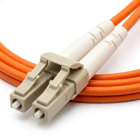 Cordon de brassage fibre optique multimode duplex XinHaoZe LC-LC 50/125 µm UPC 2,0 mm LSZH, garantie 1 an, pour réseau local câblé de centre de données