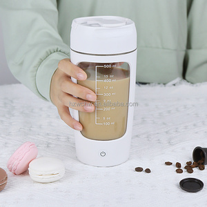 USB Rechargeable Electric for <strong>Shaker</strong> Bottle 600ml Capacity PS Material Gym Use Vortex Mixer Protein <strong>Shaker</strong> Direct Drinking Straw - Product Image 6