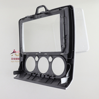 Marco para Radio de Coche para Ford Focus 1999-2009 con Aire Acondicionado Manual, Reproductor de DVD Android de 9 Pulgadas, Unidad Principal de Radio, Altavoz Estéreo, Panel de Radio para Coche