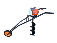 HOTOKA Tarière thermique manuelle 62cc pour trous de poteaux